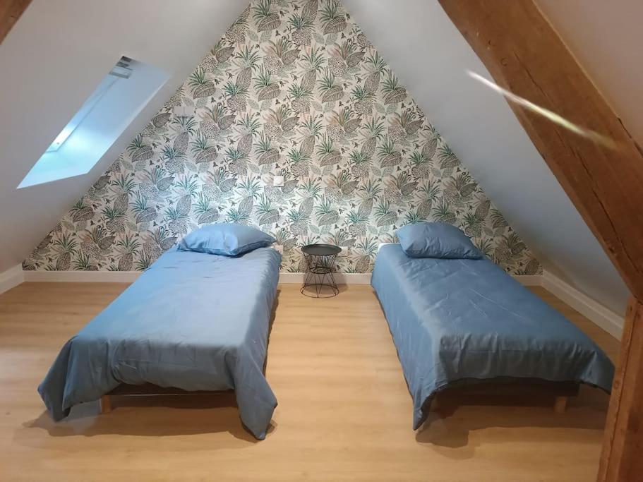 Villa Les Deux Pieds Sous La Couette à Saint-Aubin-Sur-Mer  Extérieur photo