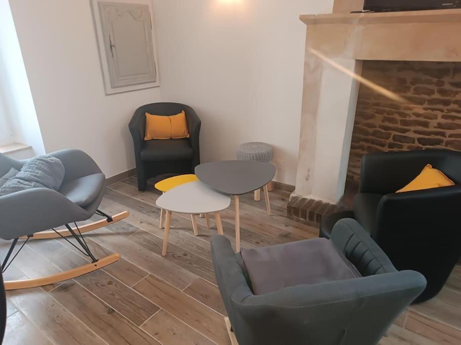 Villa Les Deux Pieds Sous La Couette à Saint-Aubin-Sur-Mer  Extérieur photo