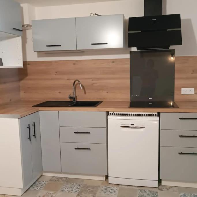 Villa Les Deux Pieds Sous La Couette à Saint-Aubin-Sur-Mer  Extérieur photo